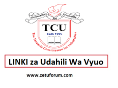 LINK Za Kutuma Maombi ya Kujiunga na Vyuo Vikuu 2026/2027