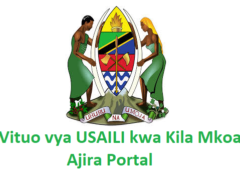 Vituo vya USAILI kwa Kila Mkoa Ajira Portal