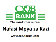 NAFASI Za Kazi CRDB Bank PLC