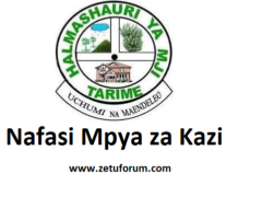 NAFASI Za Kazi Tarime Town Council