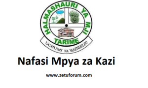 NAFASI Za Kazi Tarime Town Council