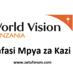NAFASI Za Kazi World Vision Tanzania