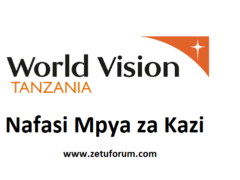 NAFASI Za Kazi World Vision Tanzania
