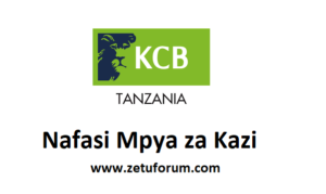 NAFASI za Kazi KCB Bank Tanzania
