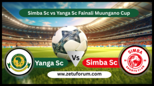 Simba Sc vs Yanga Sc Fainali Muungano Cup
