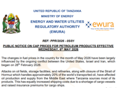 EWURA Bei Mpya Za Mafuta ya Petroli May 2026
