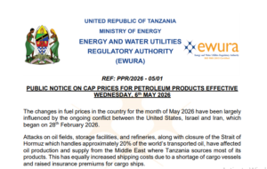EWURA Bei Mpya Za Mafuta ya Petroli May 2026
