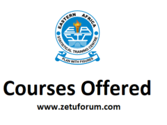 Kozi Zitolewazo na Chuo cha Eastern Africa Statistical Training Centre (EASTC Courses Offered)