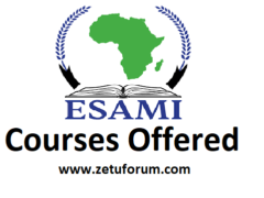 Kozi Zitolewazo na Chuo cha Eastern and Southern African Management Institute (ESAMI Courses Offered)