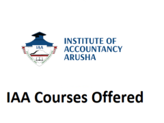 Kozi Zitolewazo na Chuo cha Uhasibu Arusha (IAA Courses Offered)