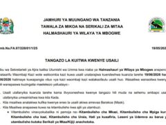 MAJINA ya Walioitwa Kwenye Usaili Halmashauri ya Wilaya ya Mbogwe 20/05/2026