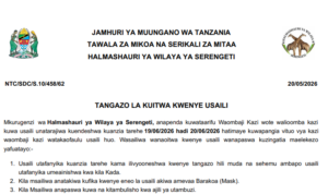 MAJINA ya Walioitwa Kwenye Usaili UTUMISHI 26/05/2026
