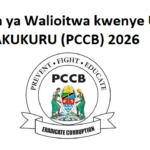 Majina ya Walioitwa kwenye Usaili TAKUKURU (PCCB) 2026 PDF