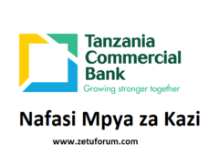 NAFASI Za Kazi Tanzania Commercial Bank (TCB)