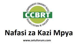 NAFASI za Kazi CCBRT