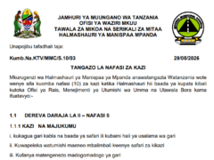 NAFASI za Kazi Mpanda Municipal Council
