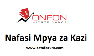 NAFASI za Kazi Onfon Microfinance