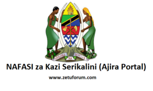 NAFASI za Kazi Serikalini
