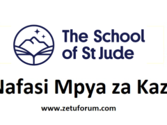 NAFASI za Kazi The School of ST Jude
