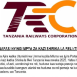 Nafasi za Kazi Tanzania Railways Corporation (TRC)