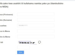 Jinsi ya Kuangalia Namba ya NIDA Online 2026