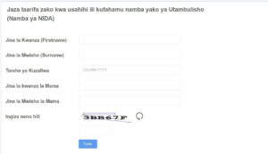 Jinsi ya Kuangalia Namba ya NIDA Online