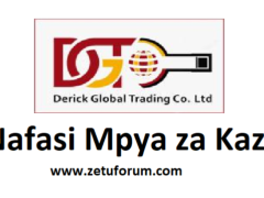NAFASI za Kazi Derick Global Trading Co.