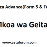 Shule za Advance Mkoa wa Geita (Form 5 & Form 6)