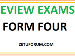 Form Four Mock Exams 2026 All Regions With Answers