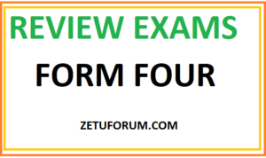Form Four Mock Exams 2026 All Regions With Answers